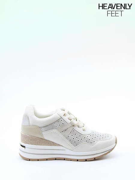 Heavenly Feet Arabella Trainers (E51131) | £50