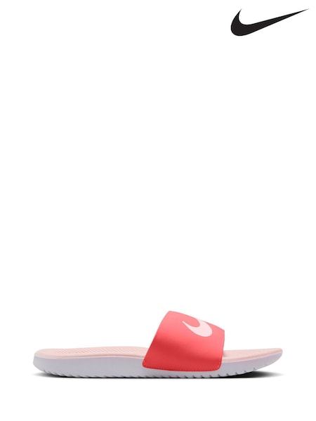 Nike Orange/Pink Junior/Youth Kawa Sliders (E51221) | £23