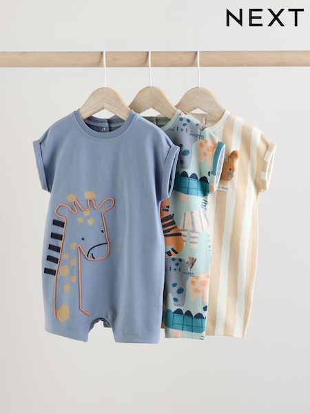 Minerals Baby Rompers 3 Pack (E52197) | £18 - £22
