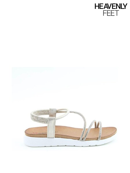 Heavenly Feet Aperol Sandals (E52217) | £38