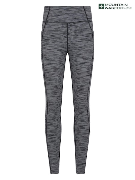 Mountain Warehouse Black Breathe & Balance High Waisted Womens Sports Leggings (E52264) | £40