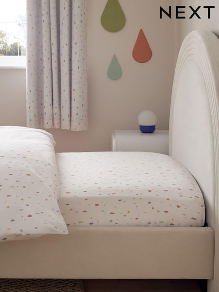 Terrazzo Printed Fitted Sheet (E52271) | £8 - £10