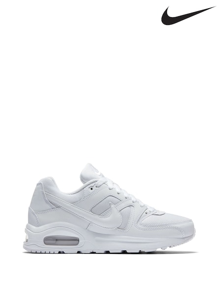 Nike White Air Max Command Flex Trainers (E52320) | £75