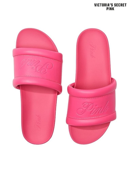 Victoria's Secret PINK Haute Pink Single Strap Slide Sandal (E52444) | £26