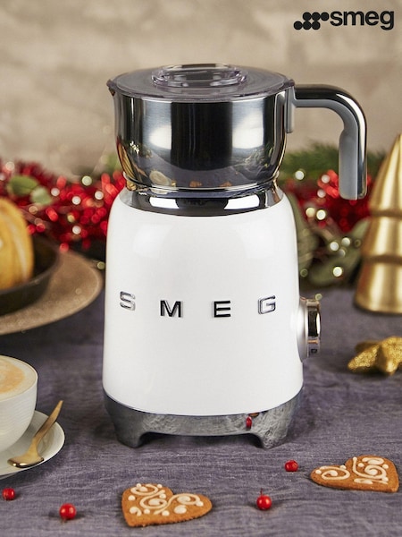 Smeg White Electric Milk Frother (E53396) | £180