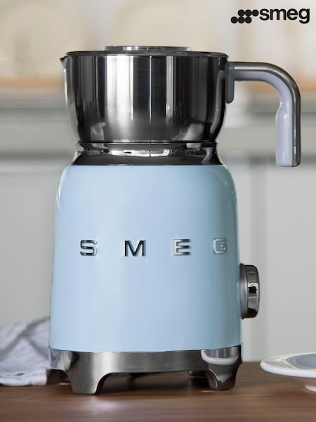 Smeg Pastel Blue Electric Milk Frother (E53410) | £180
