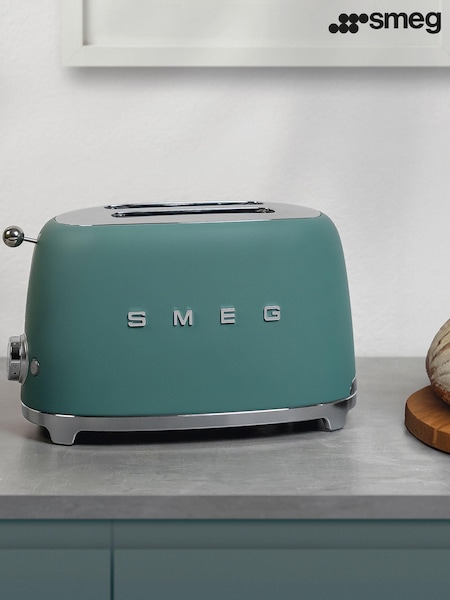 Smeg Emerald Green 2 Slice Toaster (E53414) | £190