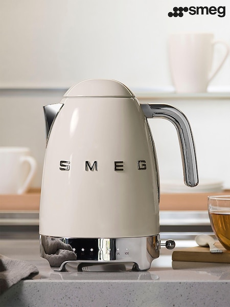 Smeg Cream Temperature Controlled Kettle 1.7 Litre (E53419) | £170