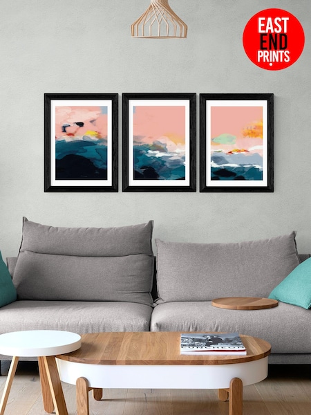 East End Prints Black Abstract Landscape Set of 3 by Ana Rut Bre (E55657) | £120 - £185