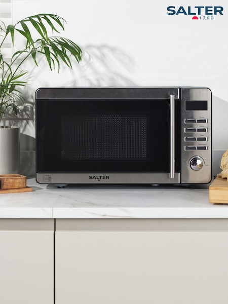 Salter Stainless Steel 20L Digital Microwave (E55980) | £100