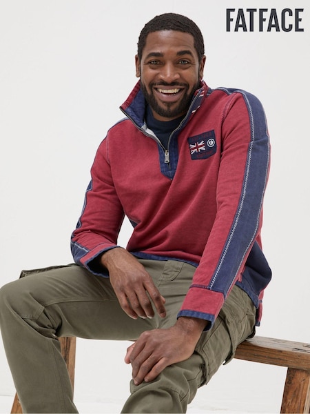 FatFace Airlie Red UK Sweatshirt (E56433) | £60