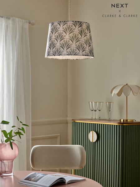Clarke & Clarke Green/Pink Attingham Easyfit Shade (E57220) | £21 - £30