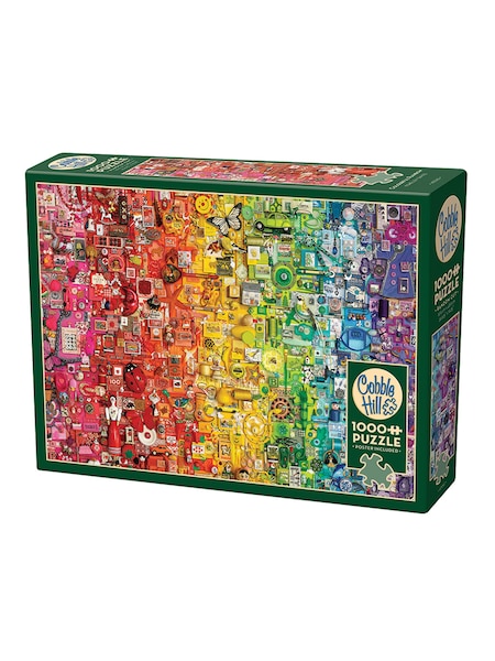 Cheatwell Games Colourful Rainbow Jigsaw Puzzle 1000 Piece (E57835) | £18