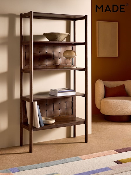MADE.COM Dark Oak River Shelving Unit (E58040) | £649