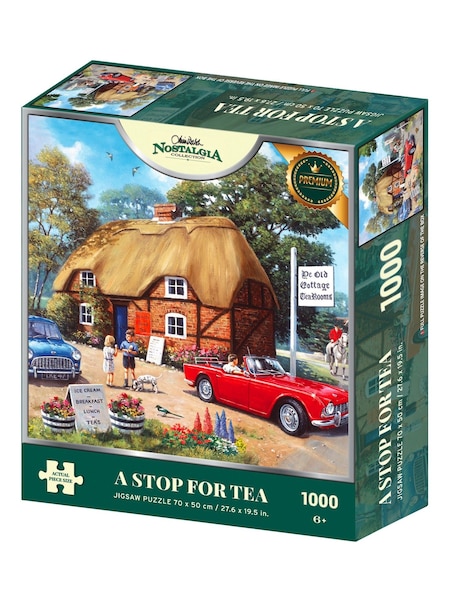 Kidikraft Nostalgia Collection A Stop For Tea 1000pc Puzzle (E58815) | £15