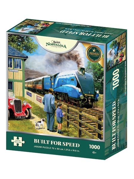 Kidikraft Nostalgia Collection Built For Speed 1000pc Puzzle (E58817) | £15