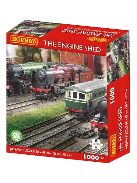 Kidikraft Hornby The Engine Shed 1000pc Puzzle (E58826) | £15