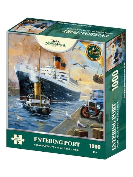 Kidikraft Nostalgia Collection Entering Port 1000pc Puzzle (E58829) | £15