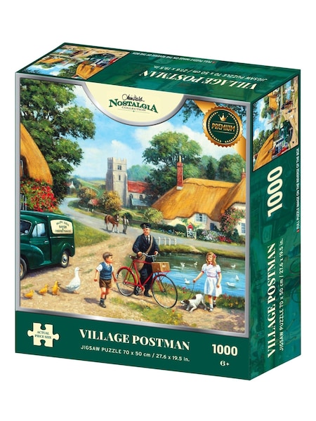 Kidikraft Nostalgia Collection Village Postman 1000pc Puzzle (E58834) | £15