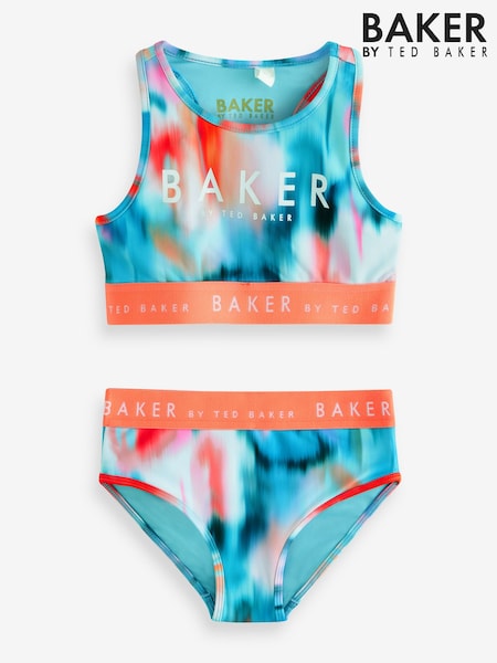 Baker by Ted Baker Blue Tie-Dye Bikini (E58899) | £26 - £30