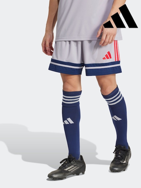 adidas Grey Squadra 25 Shorts (E59443) | £20