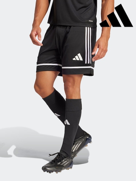 adidas Black Squadra 25 Shorts (E59461) | £20