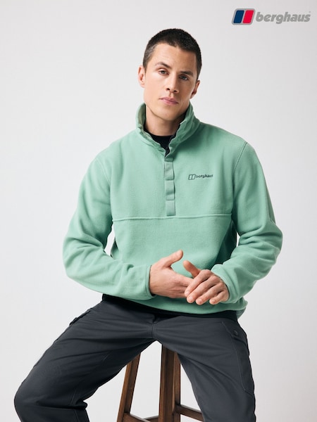 Berghaus Green Felltop Snap Pullover Sweatshirt (E59784) | £80