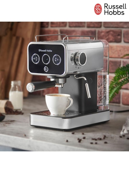 Russell Hobbs Black Distinctions Espresso Coffee Machine (E59834) | £200