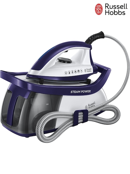 Russell Hobbs Purple White Quiet Steam Generator Iron (E59846) | £200