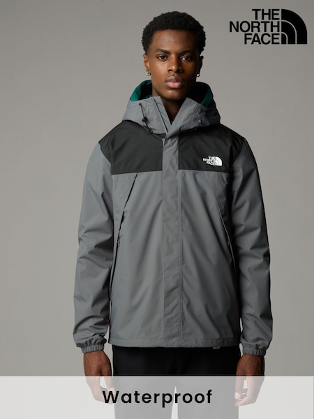 The North Face Grey Antora Waterproof Jacket (E60199) | £110
