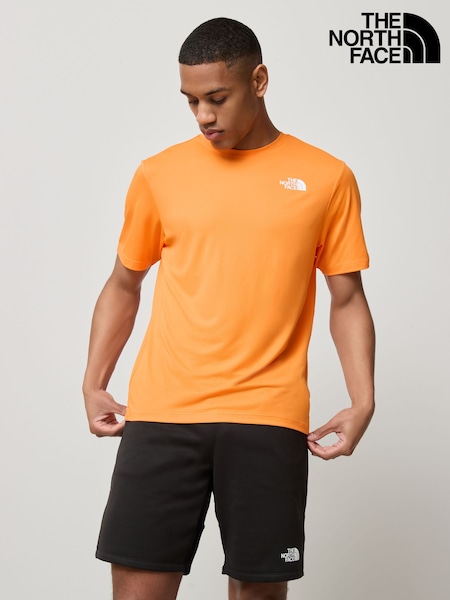 The North Face Orange Mens 24/7 T-Shirt (E60545) | £30