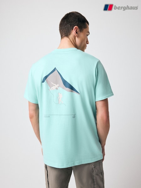 Berghaus Blue Grappled Short Sleeve T-Shirt (E60641) | £32