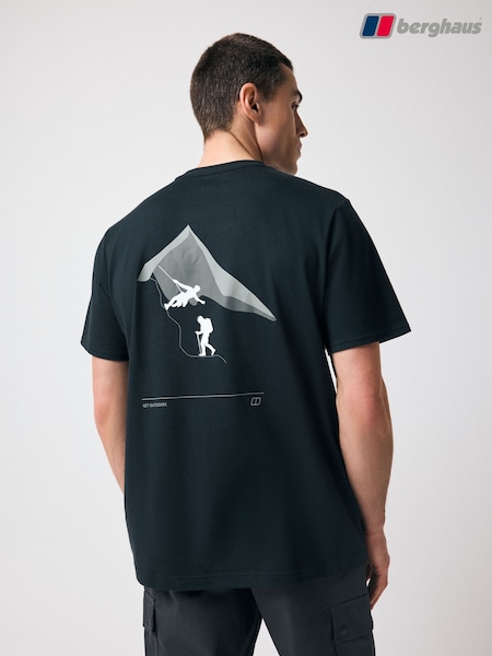 Berghaus Black Grappled Short Sleeve T-Shirt (E60644) | £32
