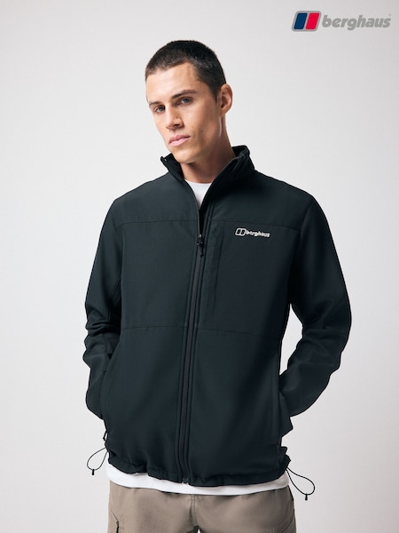 Berghaus Black Ghlas 3.0 Softshell Jacket (E60803) | £120