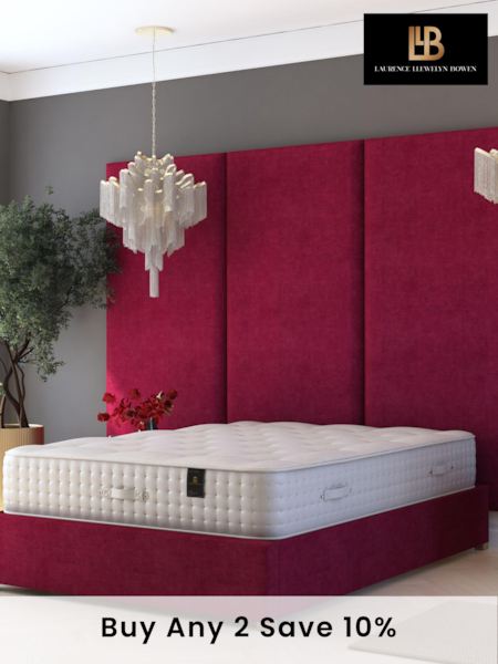 Laurence Llewelyn-Bowen Luxury Natural 3000 Pocket Sprung Mattress (E60907) | £510 - £680