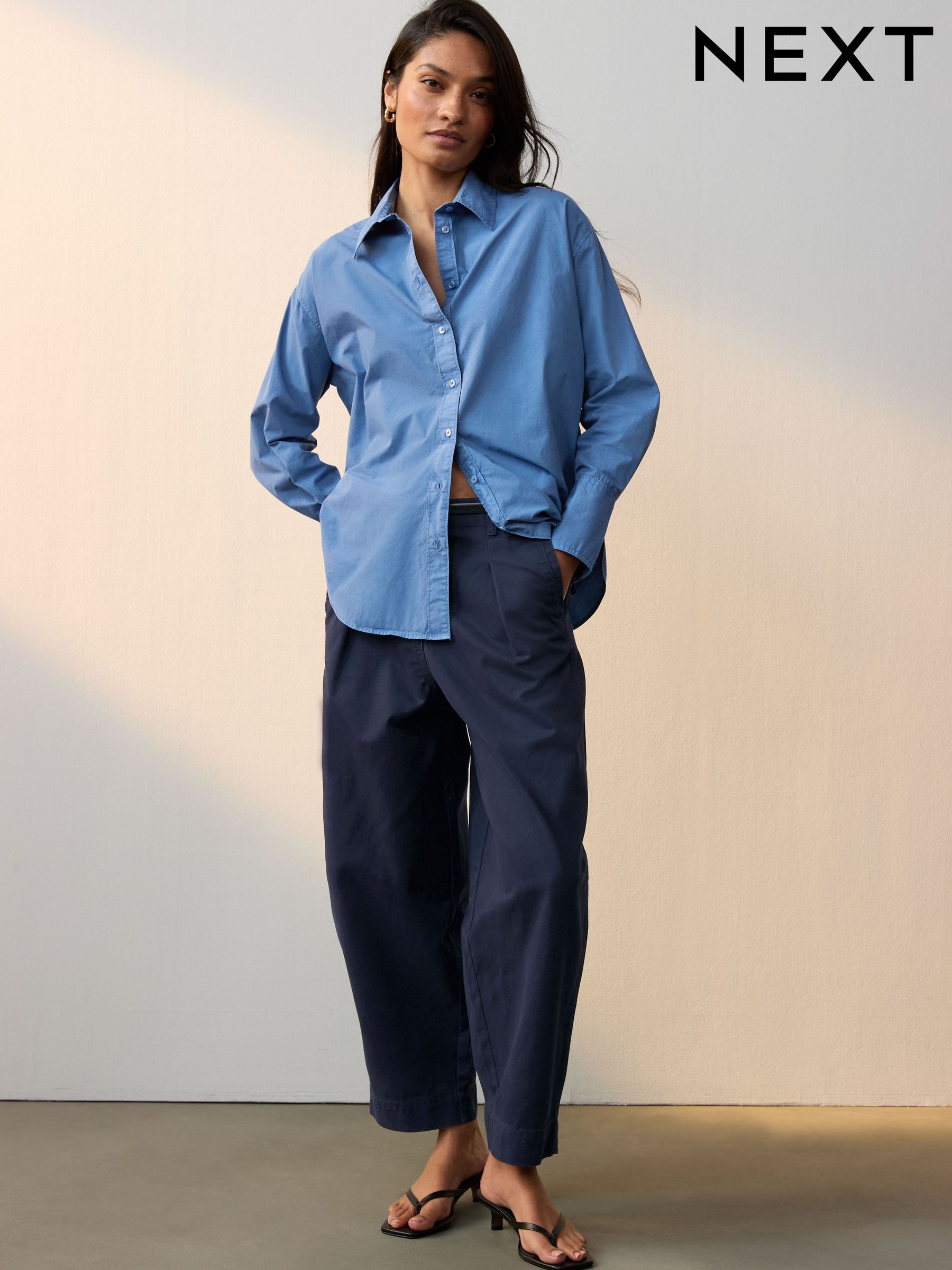 Buy Women's Petite Chino Trousers Online | Next UK