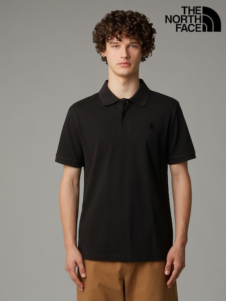 The North Face Black Essential Regular Polo Shirt (E61080) | £40