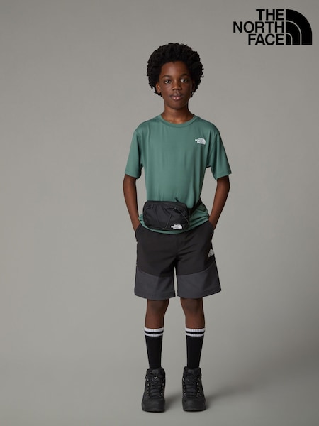 The North Face Sage Green Teen Never Stop Exploring 1/4 Zip Top (E61138) | £22