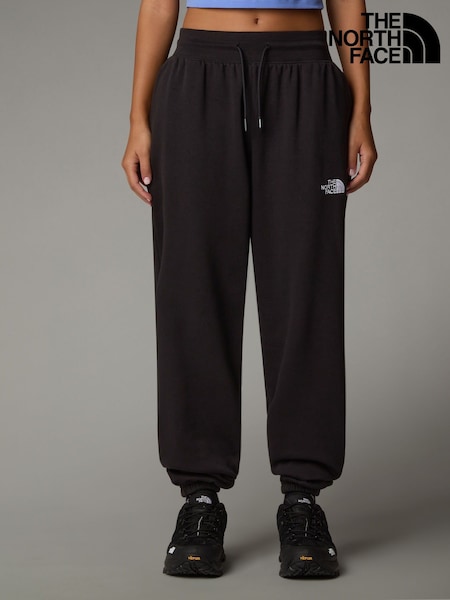 The North Face Black Essential Relaxed Straight Joggers (E61140) | £65