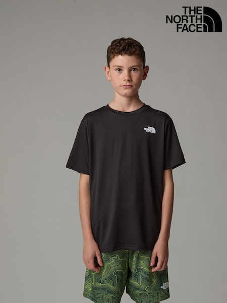 The North Face Black Chrome Teen Never Stop Exploring 1/4 Zip Top (E61145) | £22