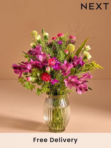 Bright Posy Letterbox Fresh Flower Bouquet (E61192) | £20