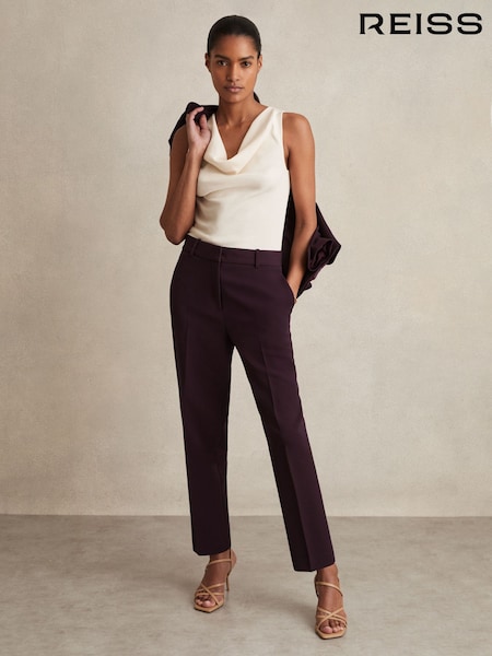 Reiss Berry Gabi Petite Slim Fit Suit Trousers (E61256) | £98