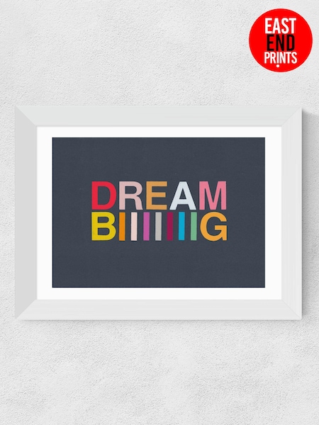 East End Prints White Dream Biiiiiiig Framed Art Print (E61564) | £50 - £130