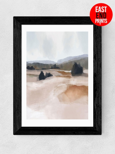 East End Prints Black The Ranch by Dan Hobday Framed Art Print (E61573) | £50 - £130