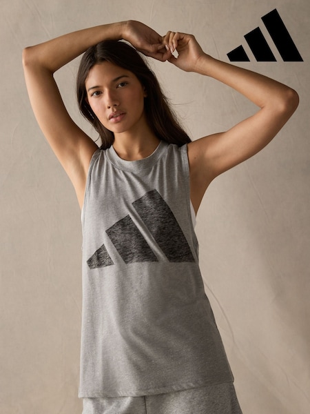 adidas Grey Winners Vest (E61734) | £23