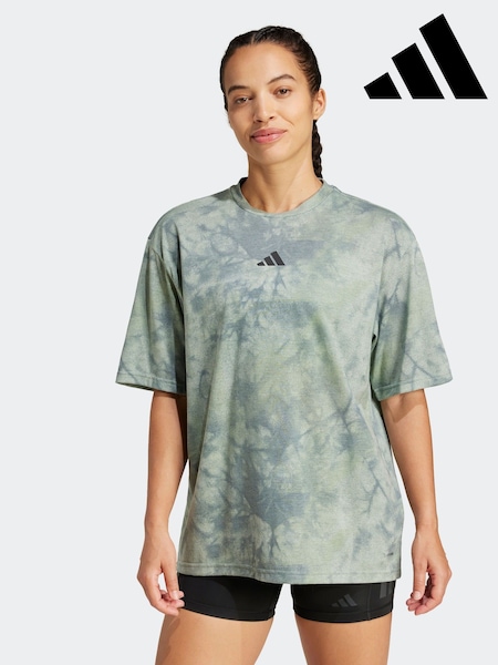 adidas Grey Designed For Training T-Shirt (E62110) | £35