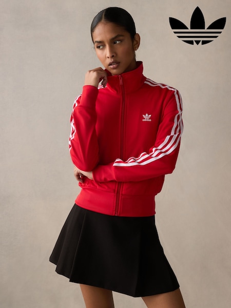 adidas originals Red Firebird Track Top (E62324) | £65