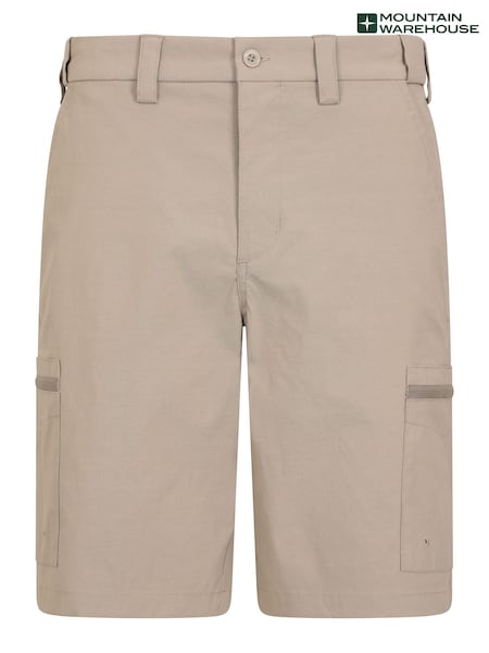 Mountain Warehouse Brown Mens Trek Stretch Shorts (E62934) | £32