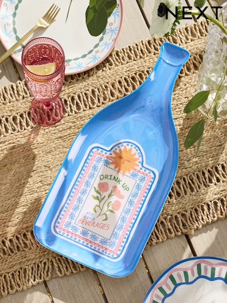 Blue Mediterranean Picnic Serveware Platter (E63143) | £14