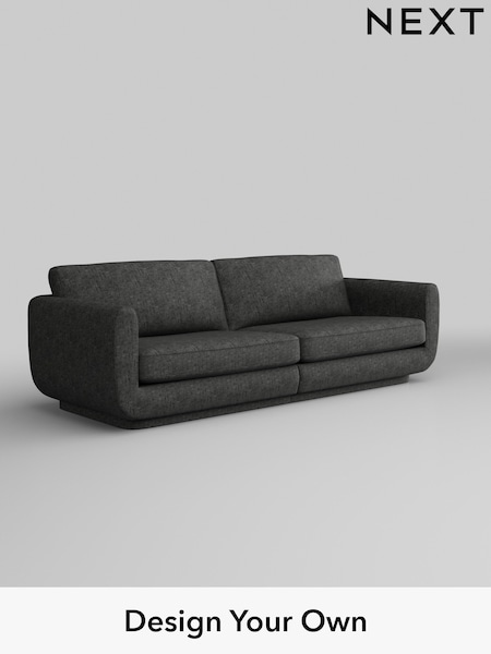 Boucle Weave Easy Clean/Charcoal Grey N. Premium Pia (E63409) | £1,525
